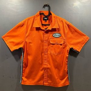 Stüssy embroidered button up
